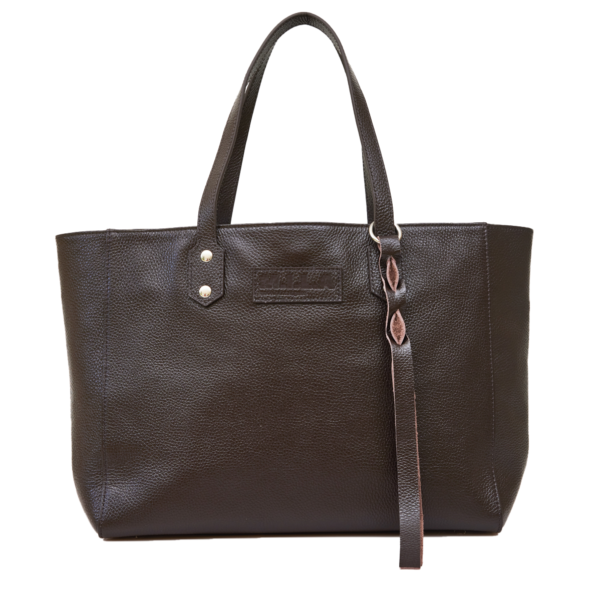 Milli Lamb Leather Bag in Bubble Havana