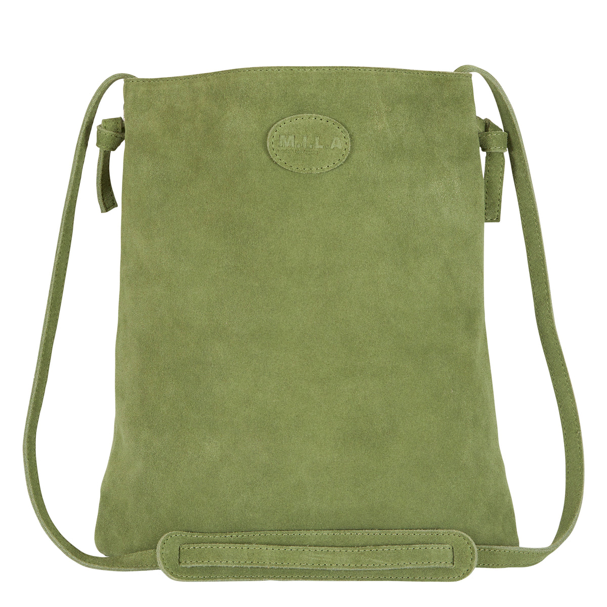 JACKIE Suede Cross body bag | Forest Green