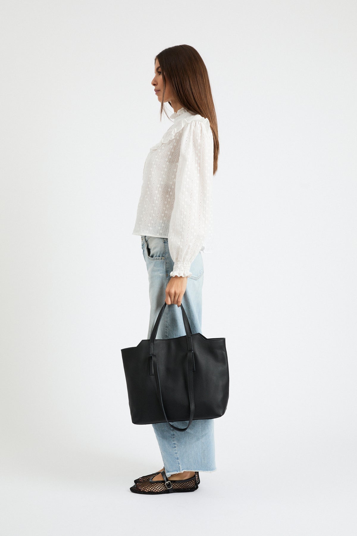 Amber Bag | Pebble Leather | Black