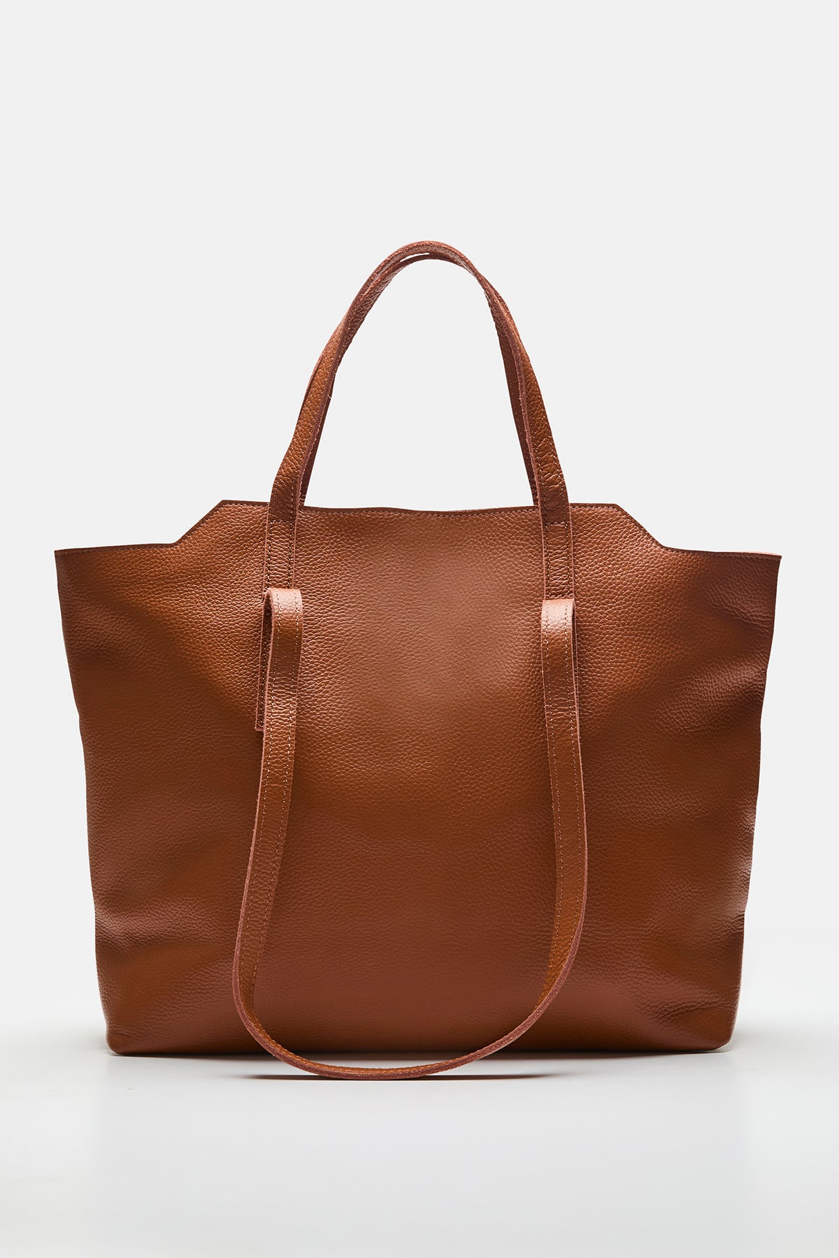 Amber Bag | Pebble Leather | Caramel