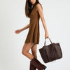 Amber Bag | Pebble Leather | Chocolate