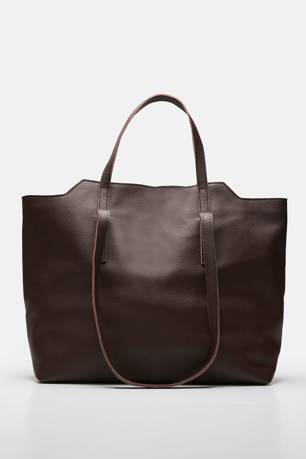 Amber Bag | Pebble Leather | Chocolate