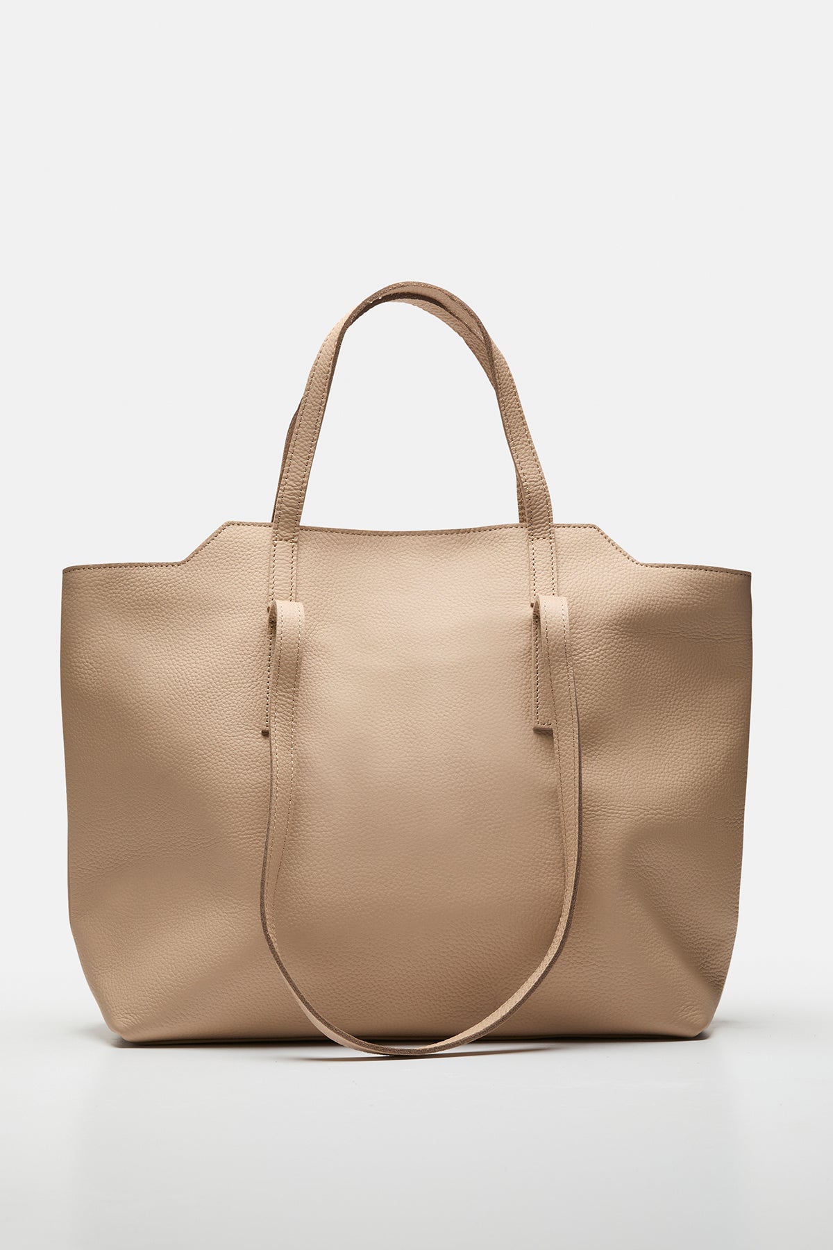 Amber Bag | Pebble Leather | Nude