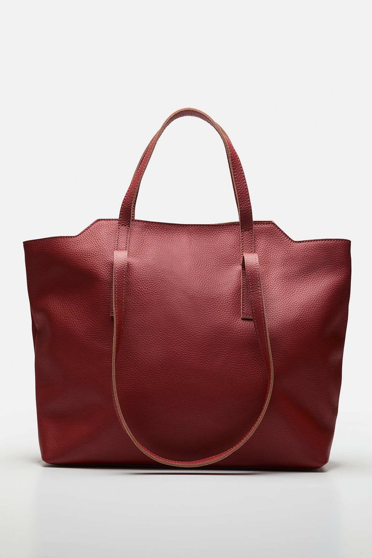 Amber Bag | Pebble Leather | Red