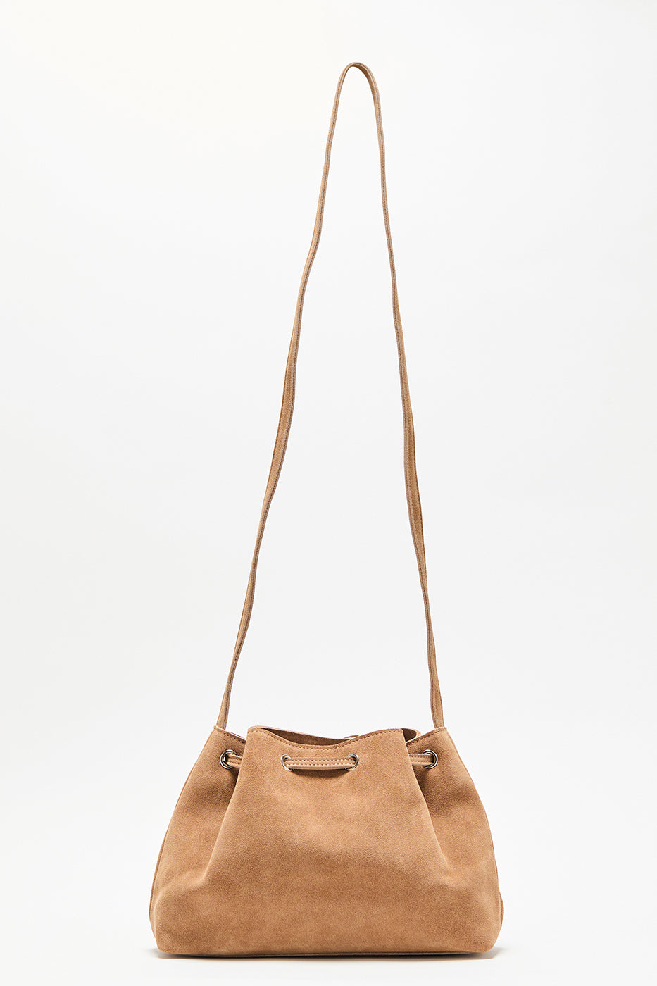 Lucy Bag | Suede | Camel