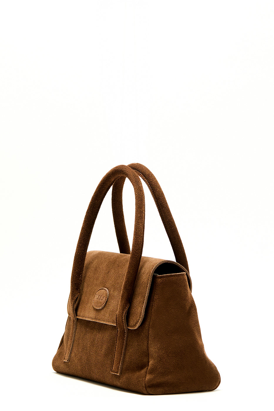 River Bag | Suede | Chestnut