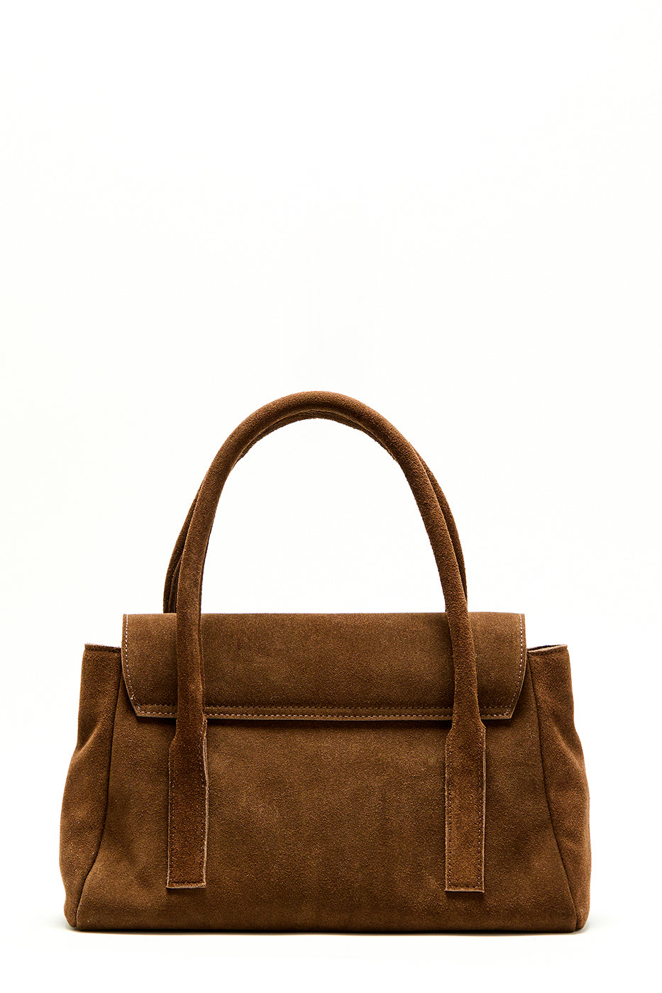 River Bag | Suede | Chestnut