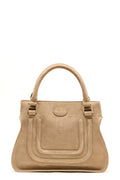Stephanie Bag | Suede | Sand