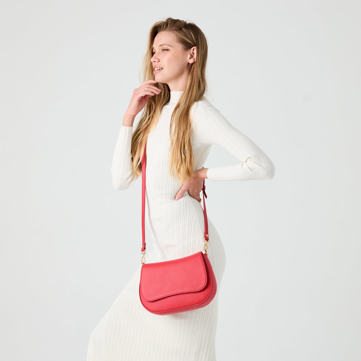 Coco Crossbody Bag | Red