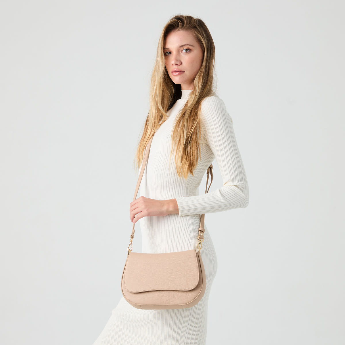 Coco Crossbody Bag | Nude