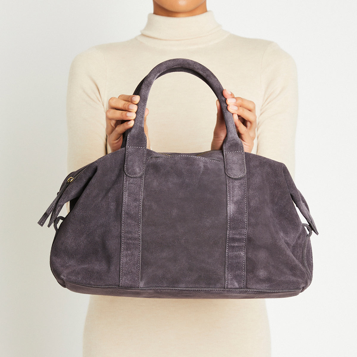Ria Duffle Bag | Charcoal