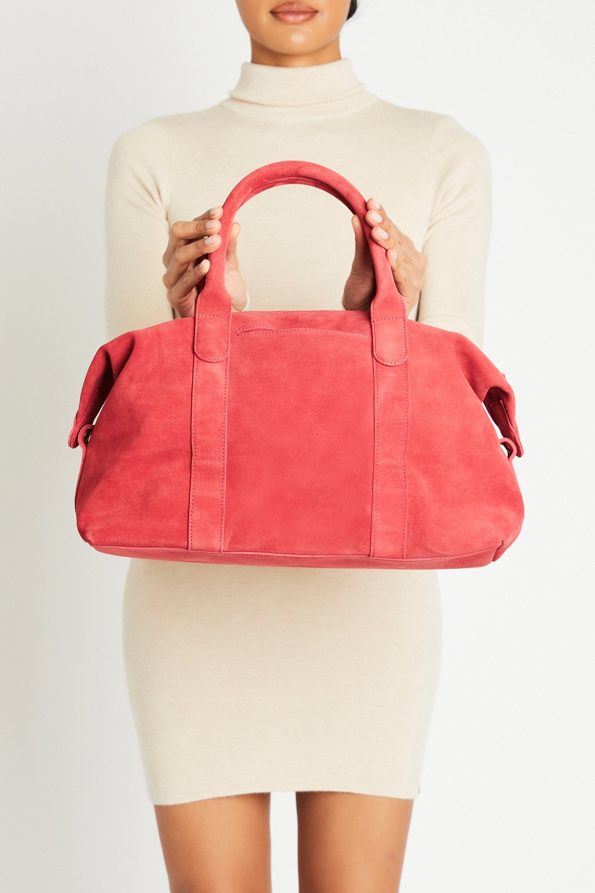 Ria Duffle Bag | Red