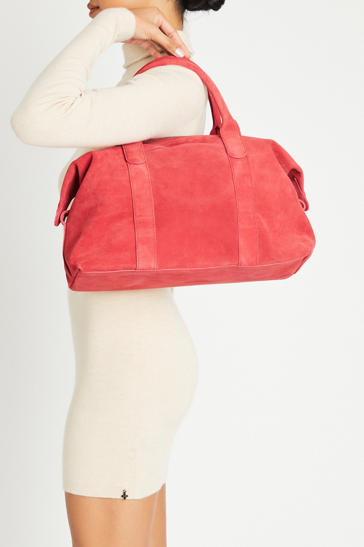 Ria Duffle Bag | Red