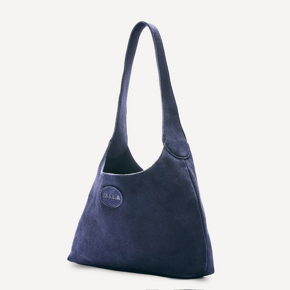 Celina Bag | Suede | Navy