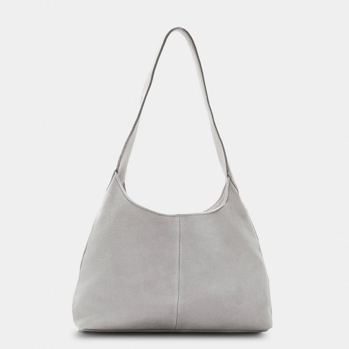 Celina Bag | Suede | Light Gray