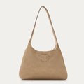 Celina Bag | Suede | Mushroom