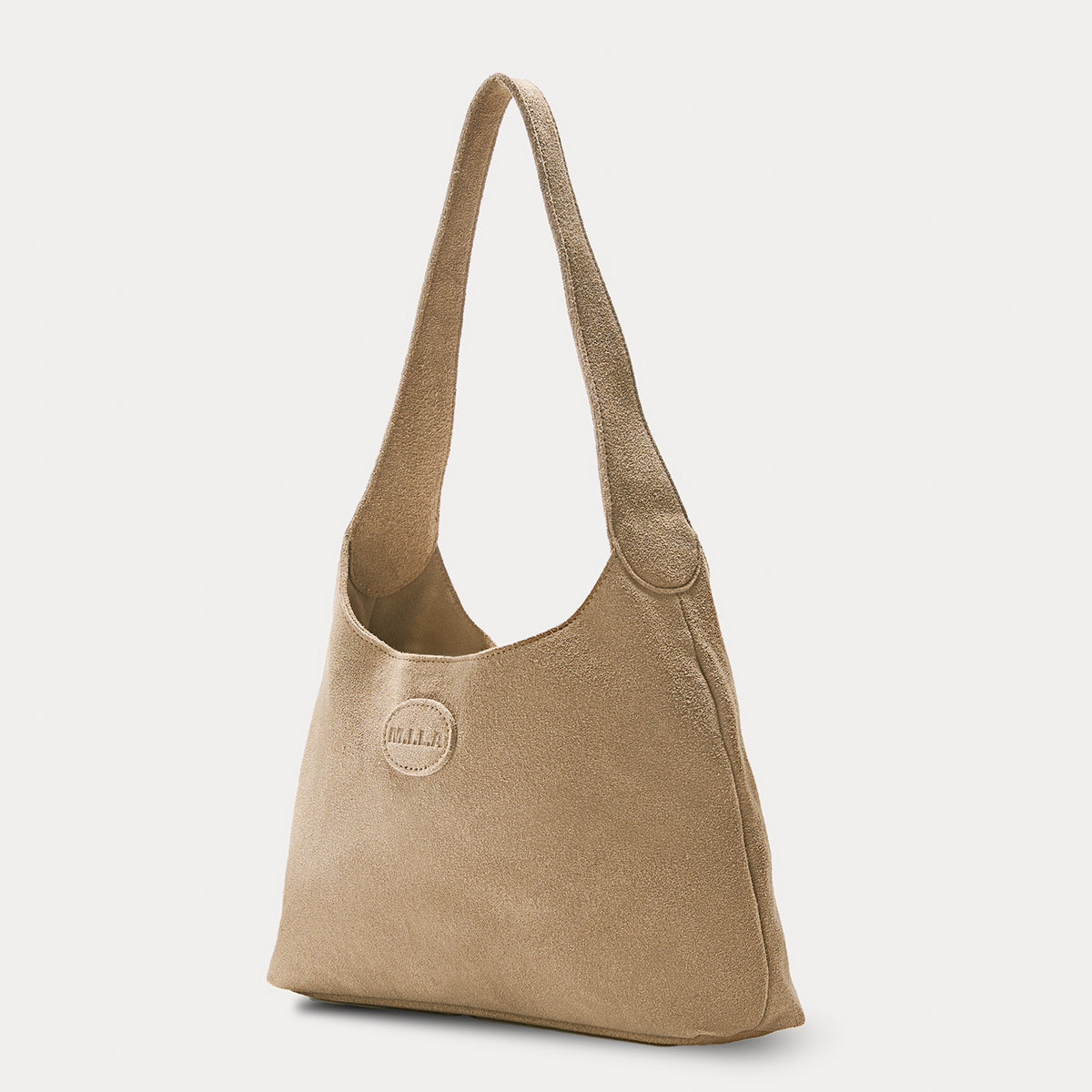Celina Bag | Suede | Mushroom
