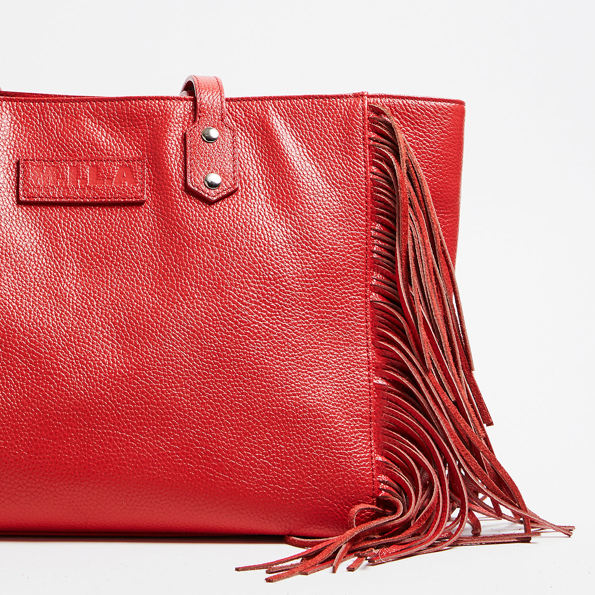 Cher Bag | Luxury Leather | Red